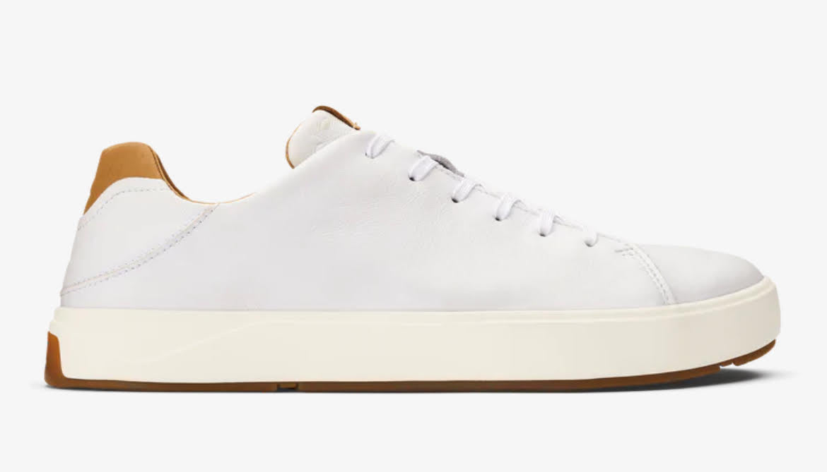 OLUKAI MEN'S LAE'AHI'LI LIL (10455-WBWB) BRIGHT WHITE