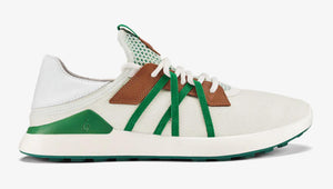 OLUKAI MEN"S MANELE (10508-4R8Z) WHITE/BAMBOO