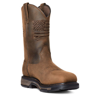 Ariat 10036002 WorkHog XT Patriot Waterproof Carbon Toe Work Boot
