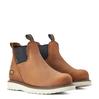 Ariat Women's Rebar Wedge Chelsea Waterproof Composite Toe Work Boot, 10042564
