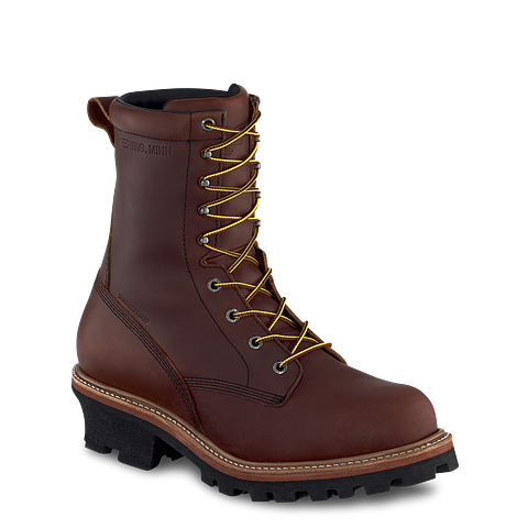 219 REDWING LOGGERMAX STYLE 219 9-INCH INSULATED, WATERPROOF SOFT TOE LOGGER BOOT