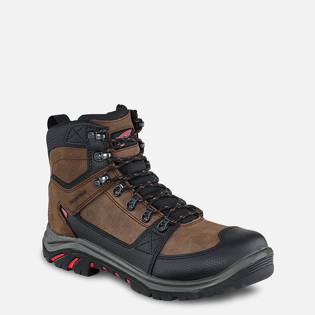 RED WING TRADESMAN 6-INCH WATERPROOF SOFT TOE BOOT STYLE 413