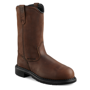 Red Wing 4436 SuperSole 11-Inch Waterproof Safety Toe MetGuard Pull-On Boot