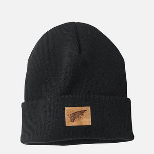 Hat - Style 97440 LEATHER LOGO KNIT BEANIE HAT
